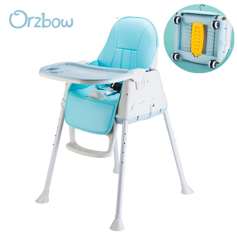 Folding High Chair Adjustable Kids Seat